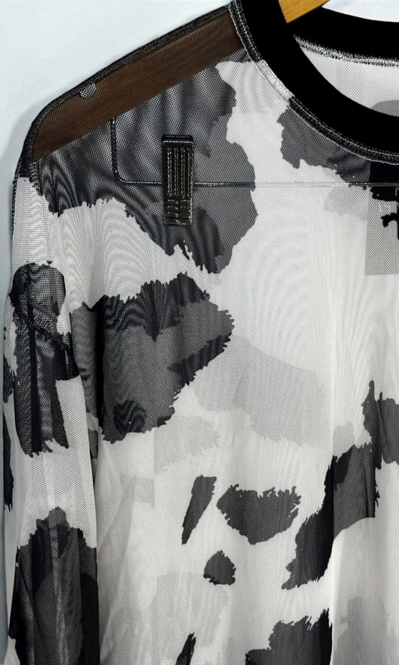 blusa de tule cow blusa de tule cow