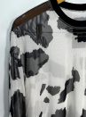blusa de tule cow
