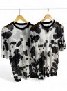 blusa de tule cow