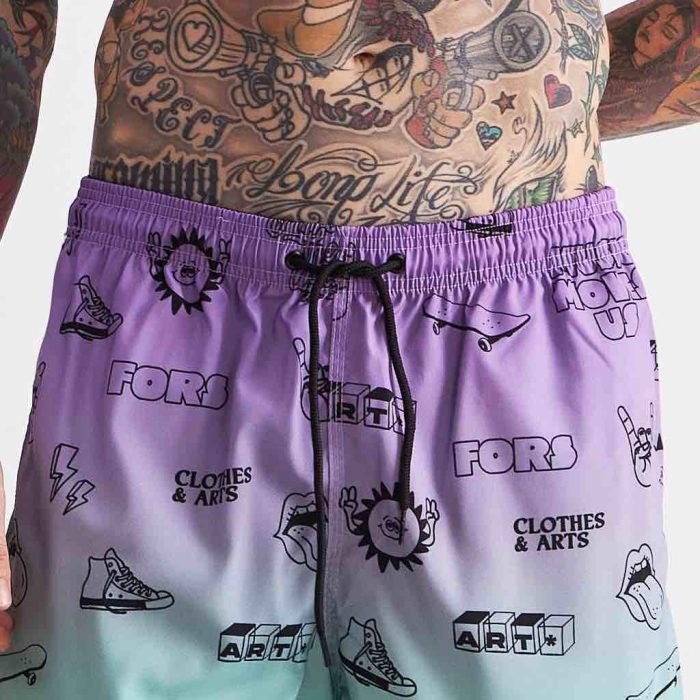 beach shorts degradê beach shorts degradê